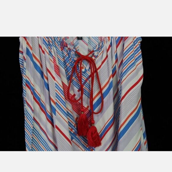 CAbi ALL ABOARD TASSEL TANK Style 5230 Spring 2017 Size X-Small XS - Picture 5 of 7